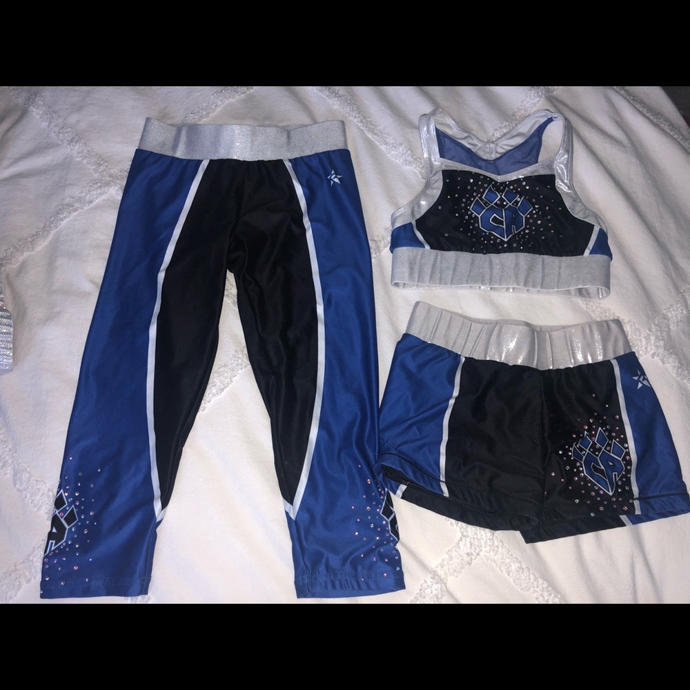 Cheer athletics Triple threat 3 piece (youth size)